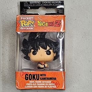 Dragon Ball Z 'Goku With Kamenhamena' Funko Pocket Pop! Keychain
